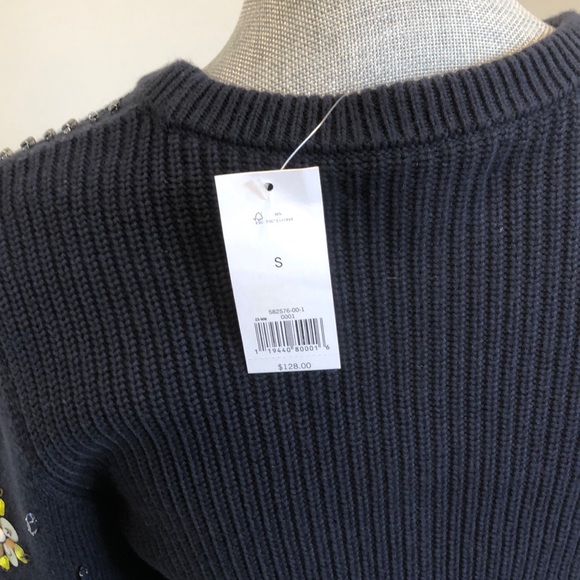 NWT. Never worn. Gorgeous Banana republic blue sweater. Size small. - Picture 7 of 8
